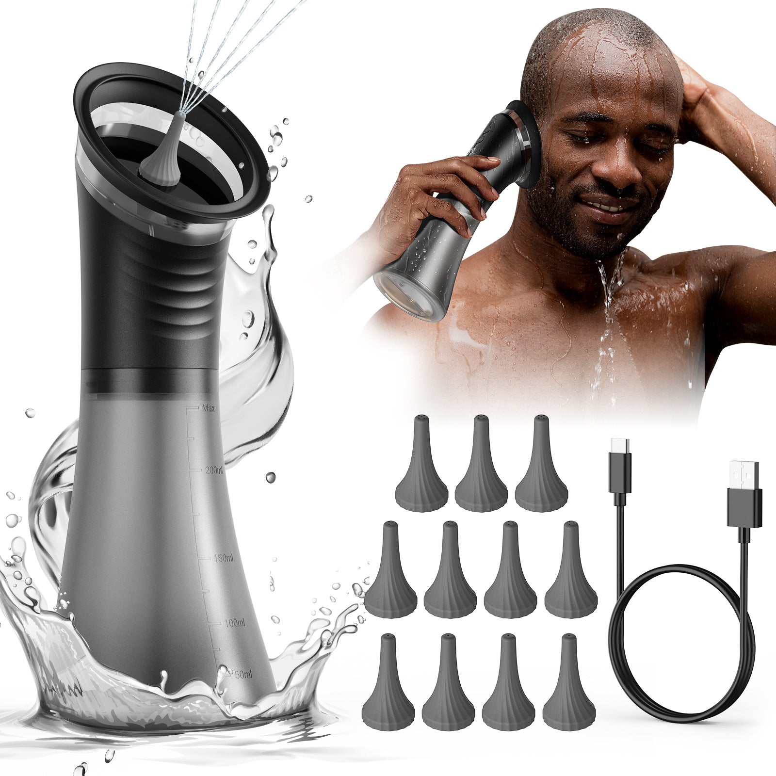 Clean Ear Cleaning Household Toilet Portable Ear Irrigator